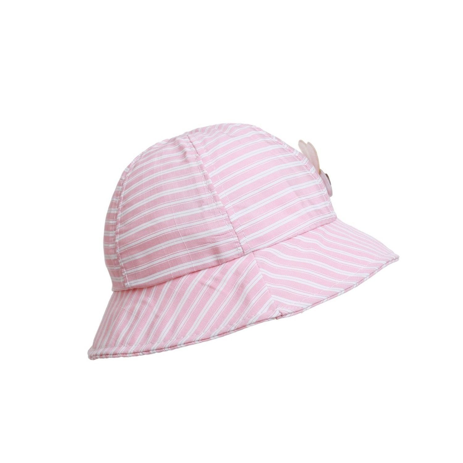 Palarie bebe cu dungi PAMI, PBB-1221-149, 46 - 48 cm Roz fotografia produsului View 4 L