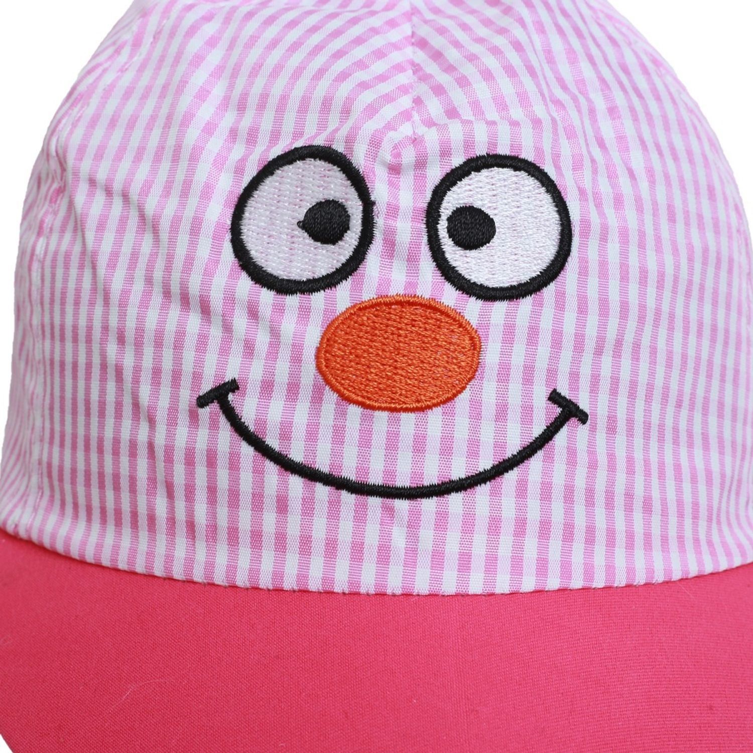 Sapca bebe Happy Smile PAMI, SBB-1221-128, 46 cm Roz fotografia produsului View 5 L