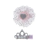Set clesti de par pentru copii, PAMI, AP-C621-373 Alb fotografia produsului