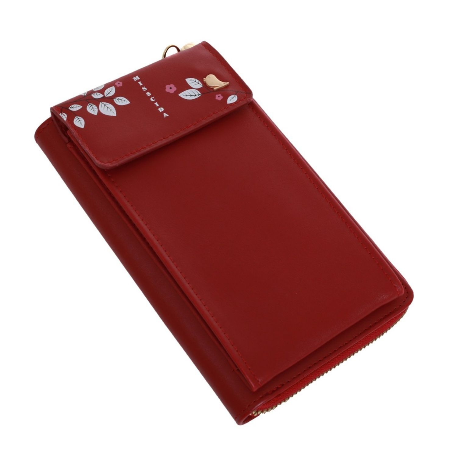 Poseta mini pentru  telefon PAMI, PD-1221-372 Rosu fotografia produsului View 5 L
