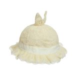 Palarie bebe bumbac PAMI, PBB-1221-156, 46 cm Galben fotografia produsului View 5 S