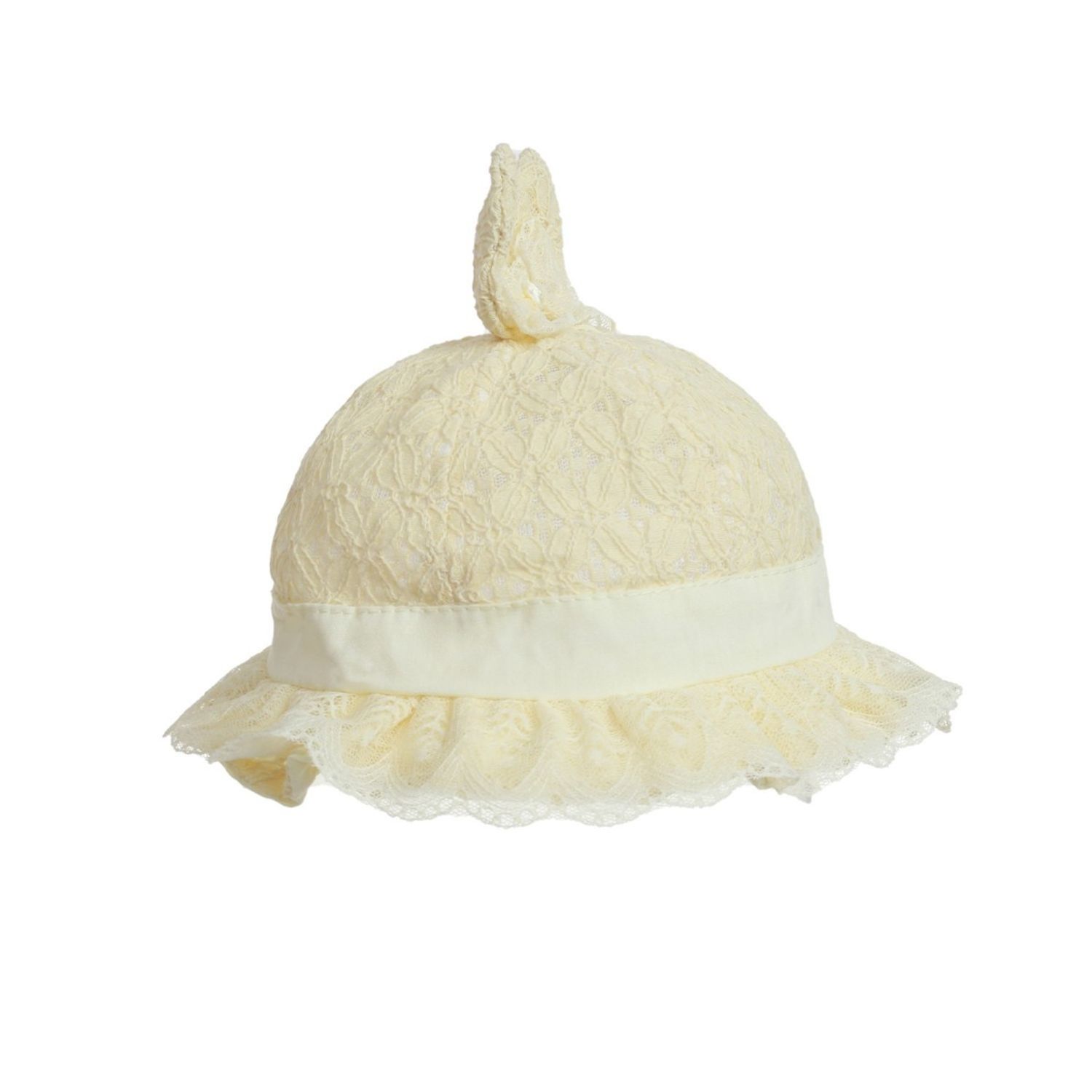 Palarie bebe bumbac PAMI, PBB-1221-156, 46 cm Galben fotografia produsului View 2 L