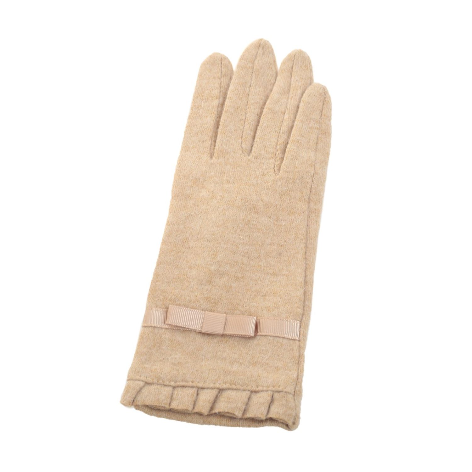 Manusi elegante pentru dama, Pami, MD-1022-01 Crem fotografia produsului View 4 L