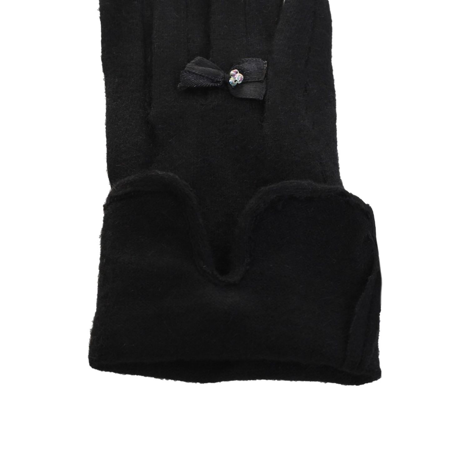 Manusi pentru dama, Pami, MD-1022-02 Negru fotografia produsului View 4 L