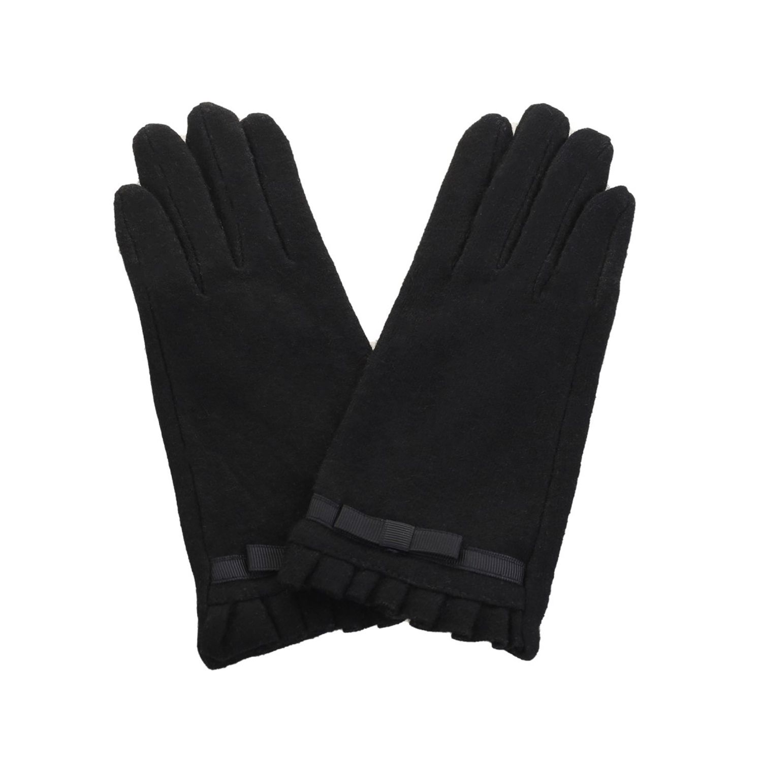 Manusi elegante pentru dama, Pami, MD-1022-01 Negru fotografia produsului View 2 L
