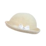 Palarie eleganta pentru fetite, Pami, PC-1022-01 Alb fotografia produsului