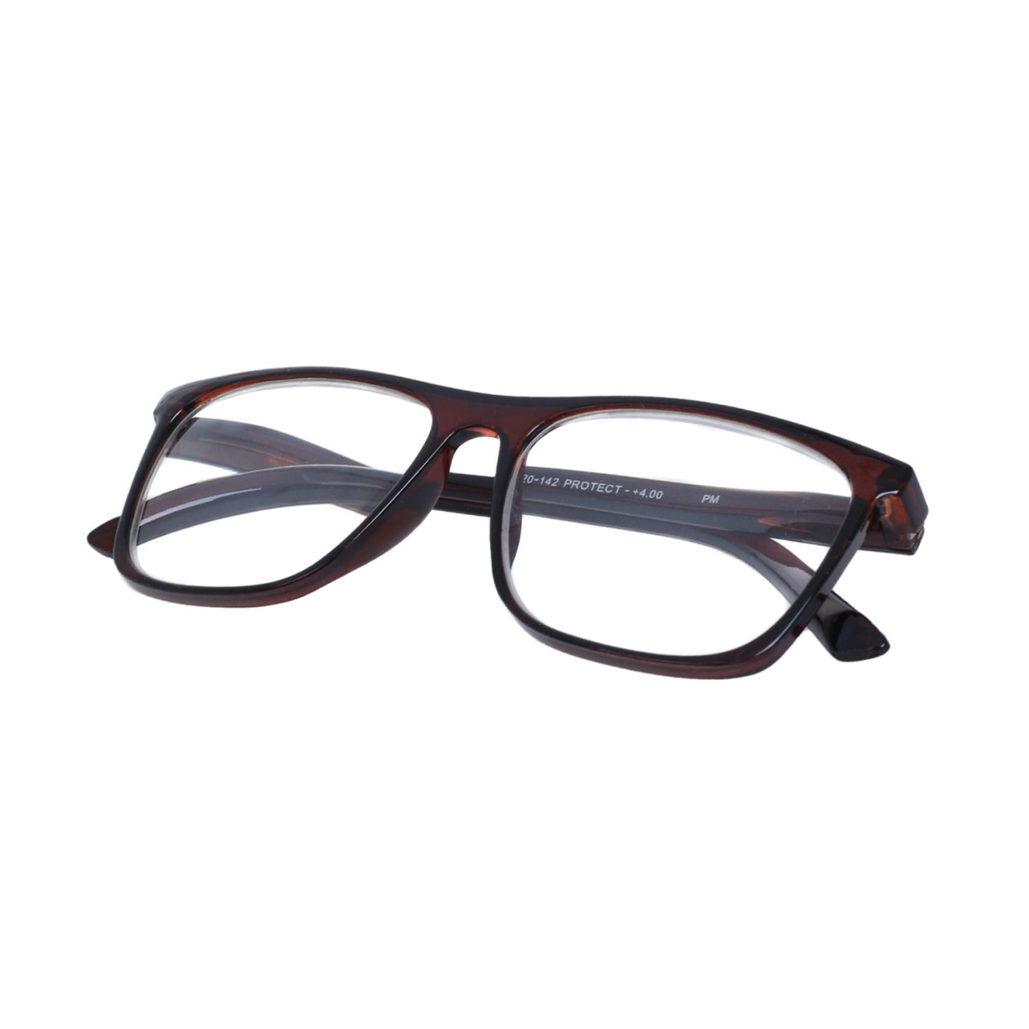 Ochelari de citit PAMI, OC1220-142 +1.00 Maro fotografia produsului View 5 L
