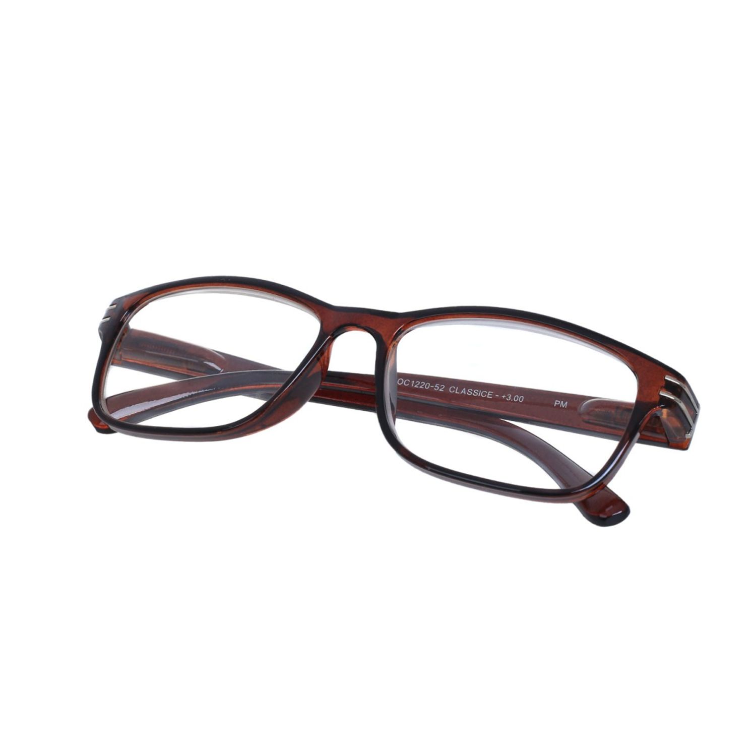 Ochelari de citit PAMI, OC1220-52 +3.50 Maro fotografia produsului View 3 L