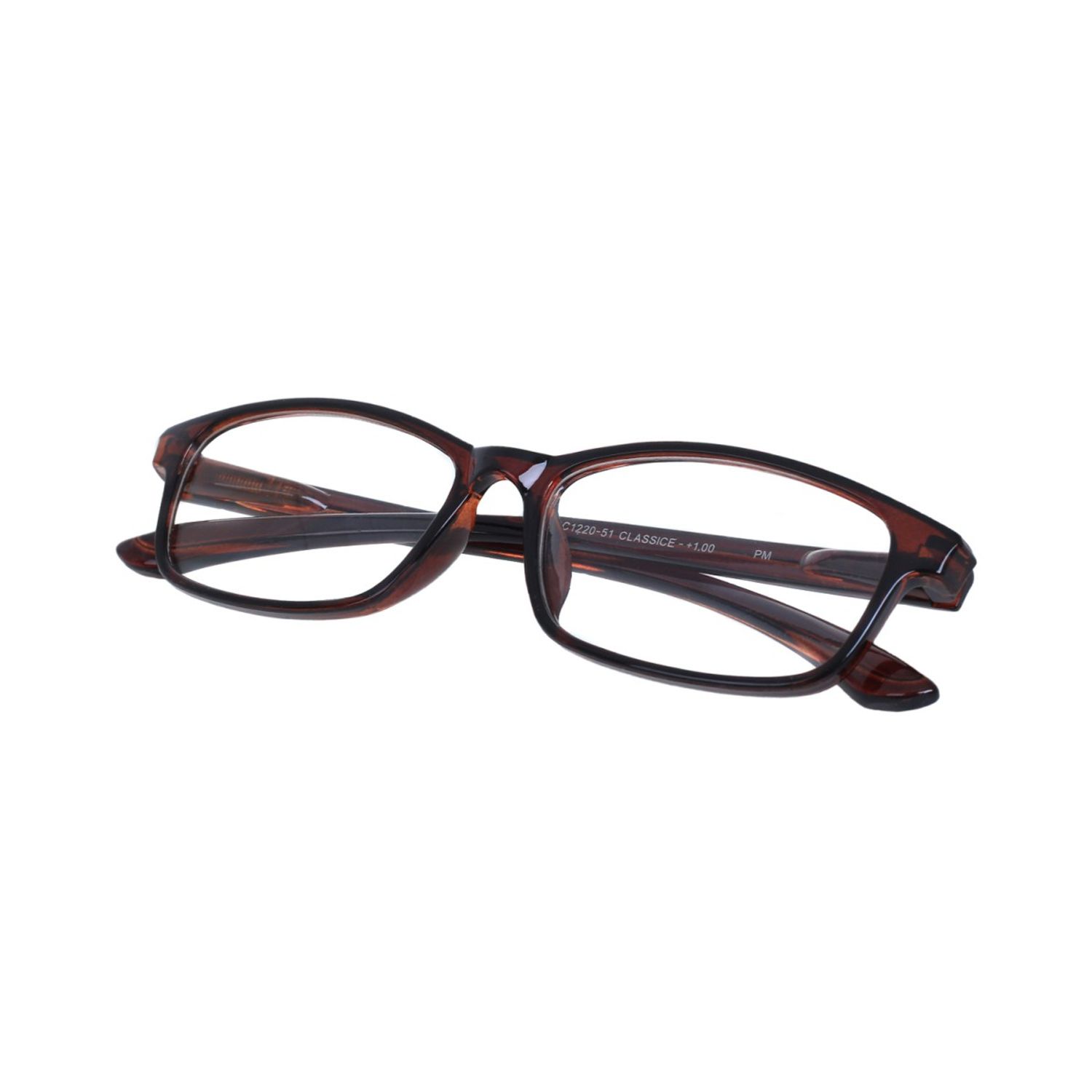 Ochelari de citit PAMI, OC1220-51 +1.50 Maro fotografia produsului View 5 L