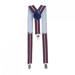 Bretele pentru baieti, PAMI, BRC-0522-91, 2.5x60 cm Rosu fotografia produsului View 2 S