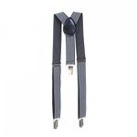 Bretele pentru baieti, PAMI, BRC-0522-91, 2.5x60 cm Gri fotografia produsului View 2 S