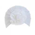 Turban pentru bebelusi, PAMI, CBB-1221-119, 52-54 cm Alb fotografia produsului View 2 S