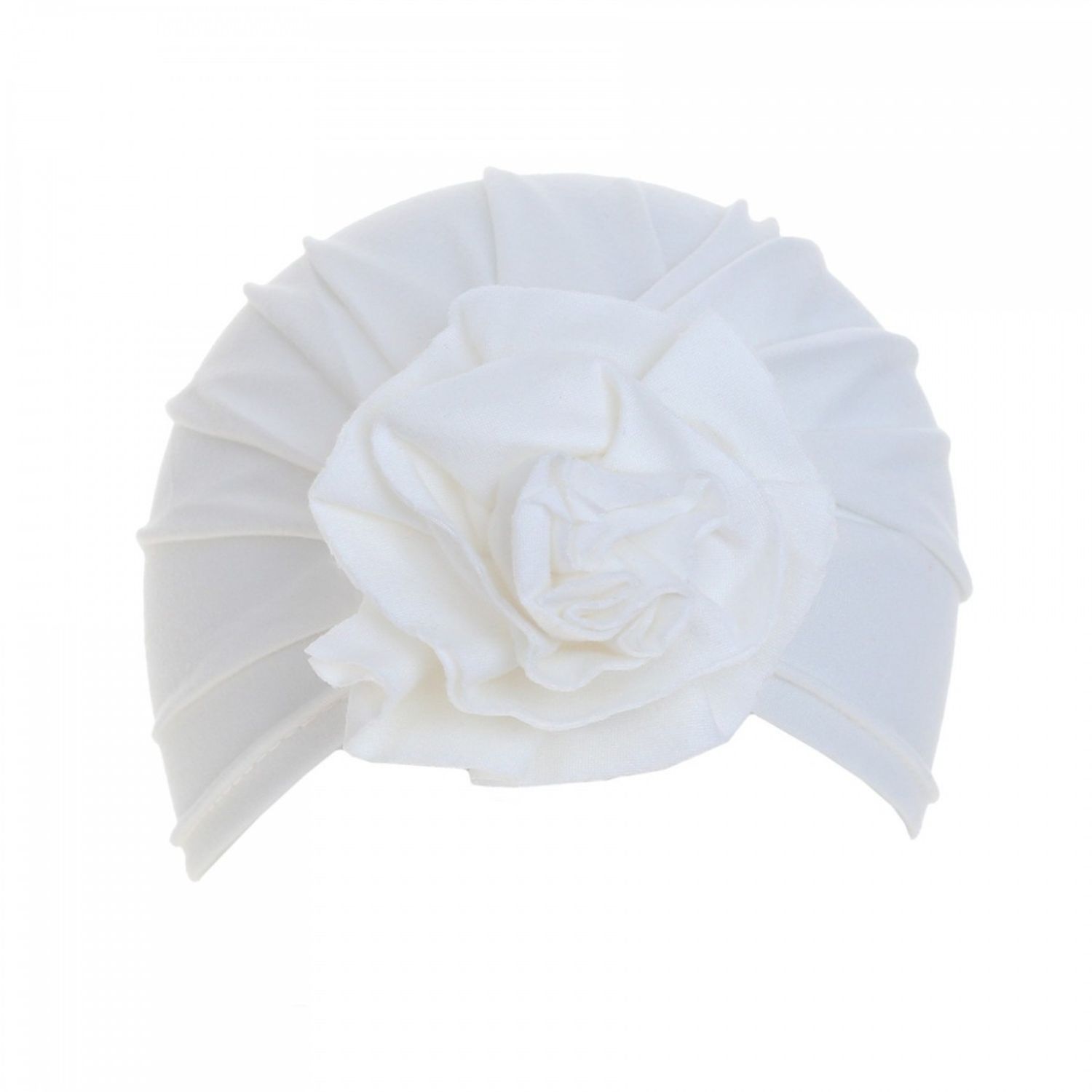 Turban pentru bebelusi, PAMI, CBB-1221-119, 52-54 cm Alb fotografia produsului View 2 L