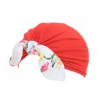 Turban pentru bebelusi, PAMI, CBB-1221-108, 52-54 cm Rosu fotografia produsului