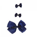 Set 3 clesti pentru par, PAMI, PC-0522-41, 9.5 cm Bleumarin fotografia produsului View 5 S