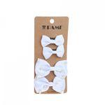 Set 4 clesti pentru par, PAMI, PC-0522-40, 8 cm Alb fotografia produsului