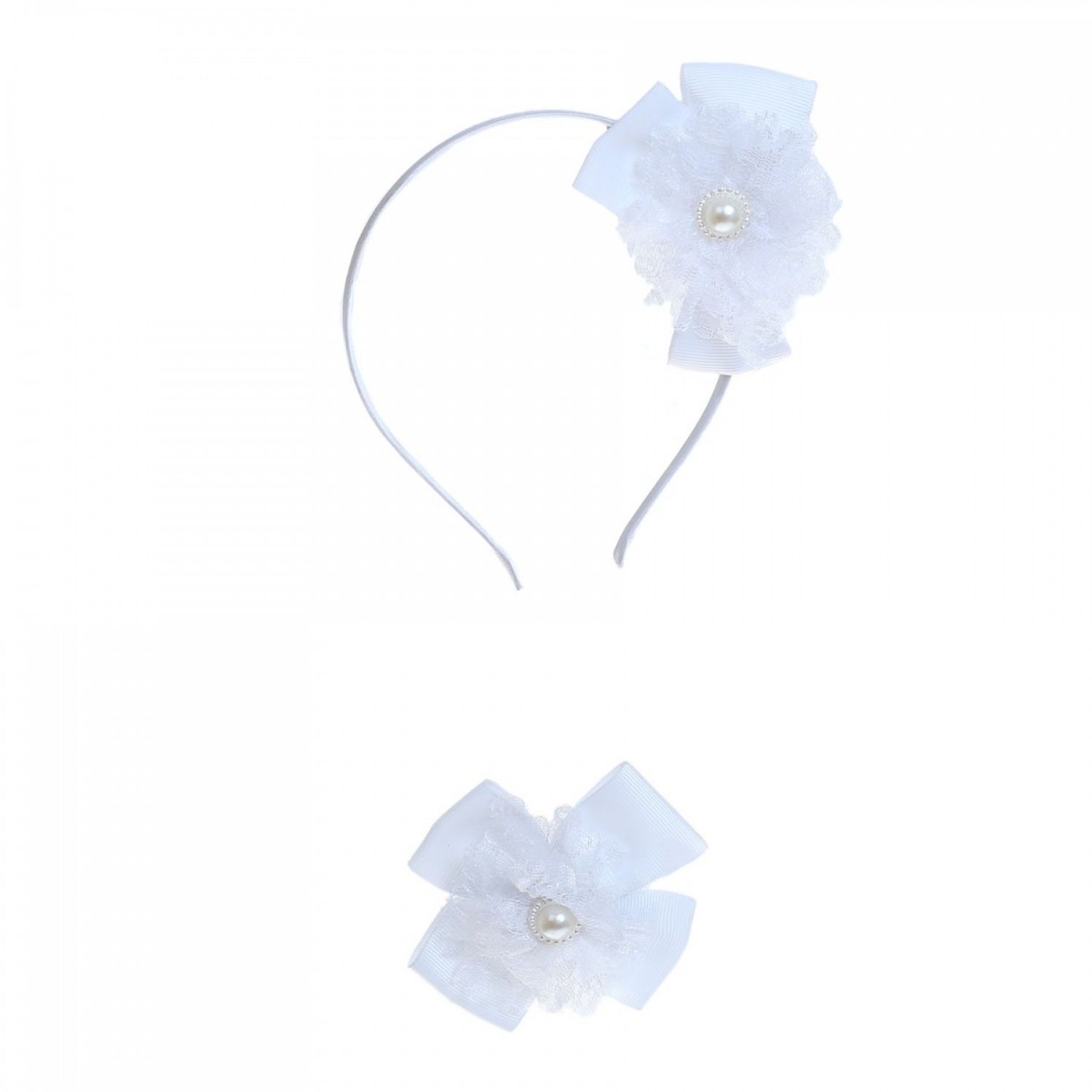 Set coronita si clema pentru par, PAMI, PC-0522-22, Universal fotografia produsului View 2 L