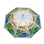 Umbrela lunga pvc automata pentru copii PAMI, UC-0522-10, 50 cm-8 spite Verde fotografia produsului View 2 S