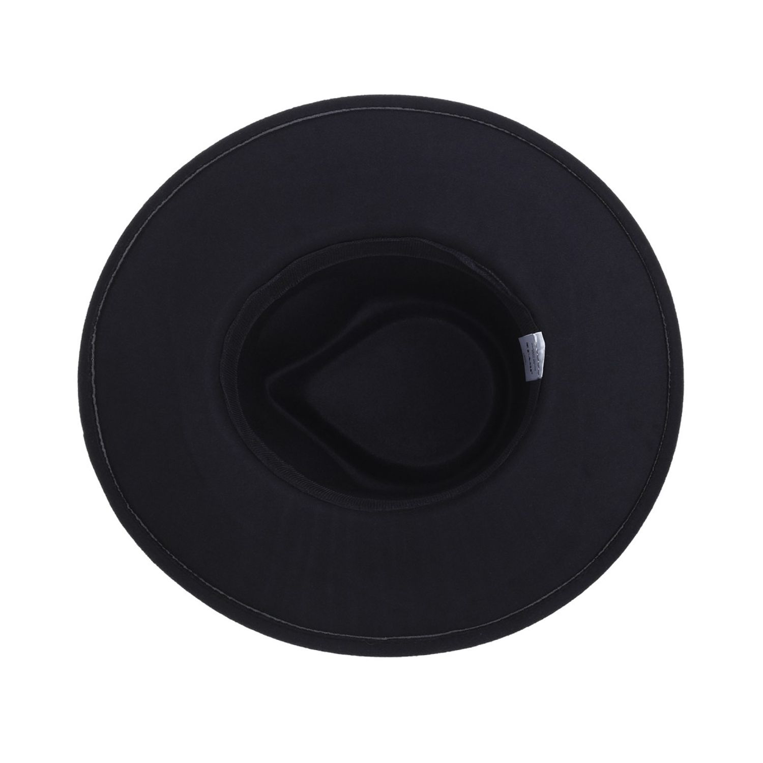 Palarie fedora din stofa, PAMI, PD-0522-52, 58 cm Negru fotografia produsului View 4 L