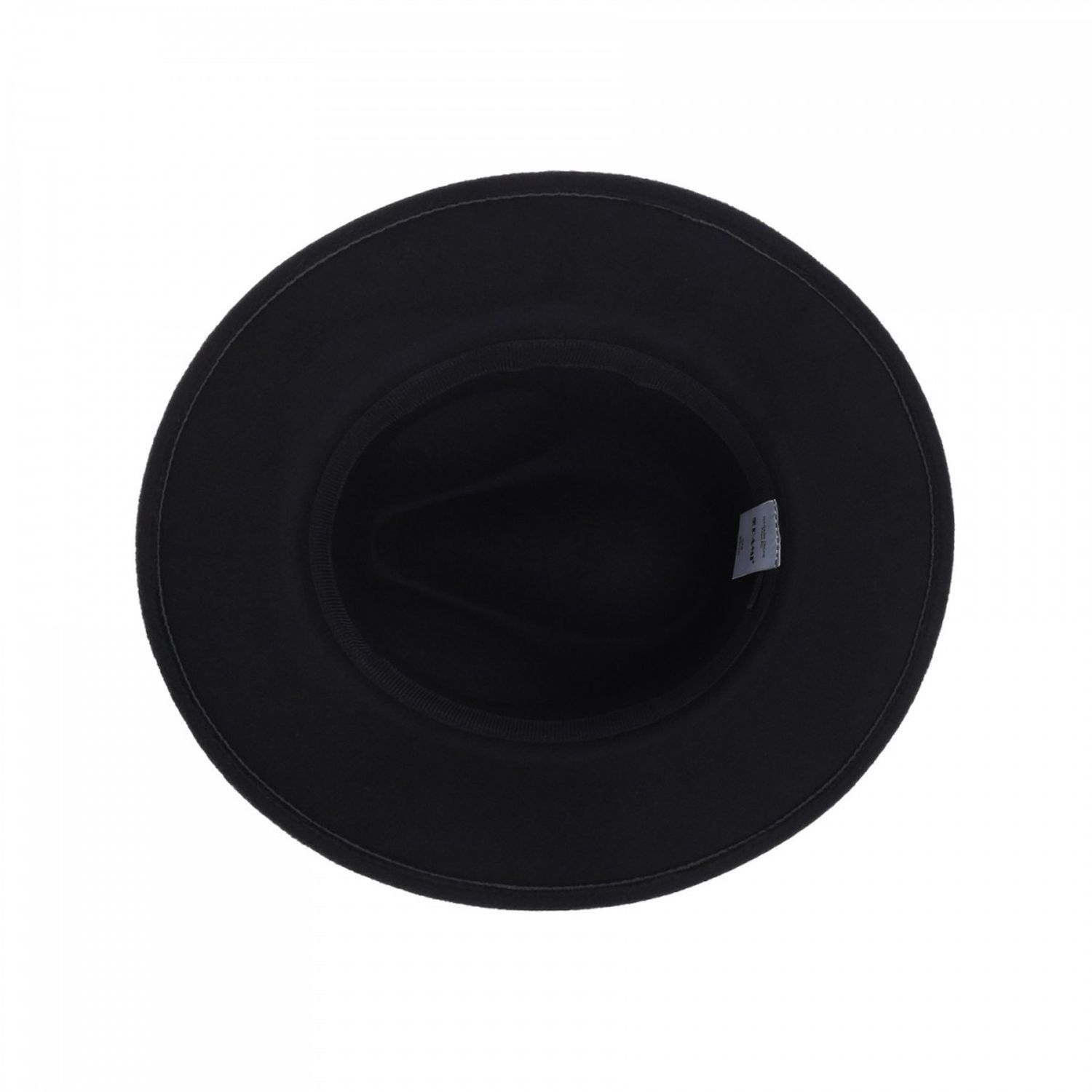 Palarie fedora din stofa, PAMI, PD-0522-74, 58 cm Negru fotografia produsului View 3 L