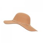 Palarie floppy din stofa, PAMI, PD-0522-45, 57 cm Bej fotografia produsului