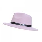 Palarie fedora din stofa, PAMI, PD-0522-74, 58 cm Mov fotografia produsului