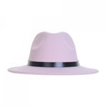 Palarie fedora din stofa, PAMI, PD-0522-74, 58 cm Mov fotografia produsului View 2 S