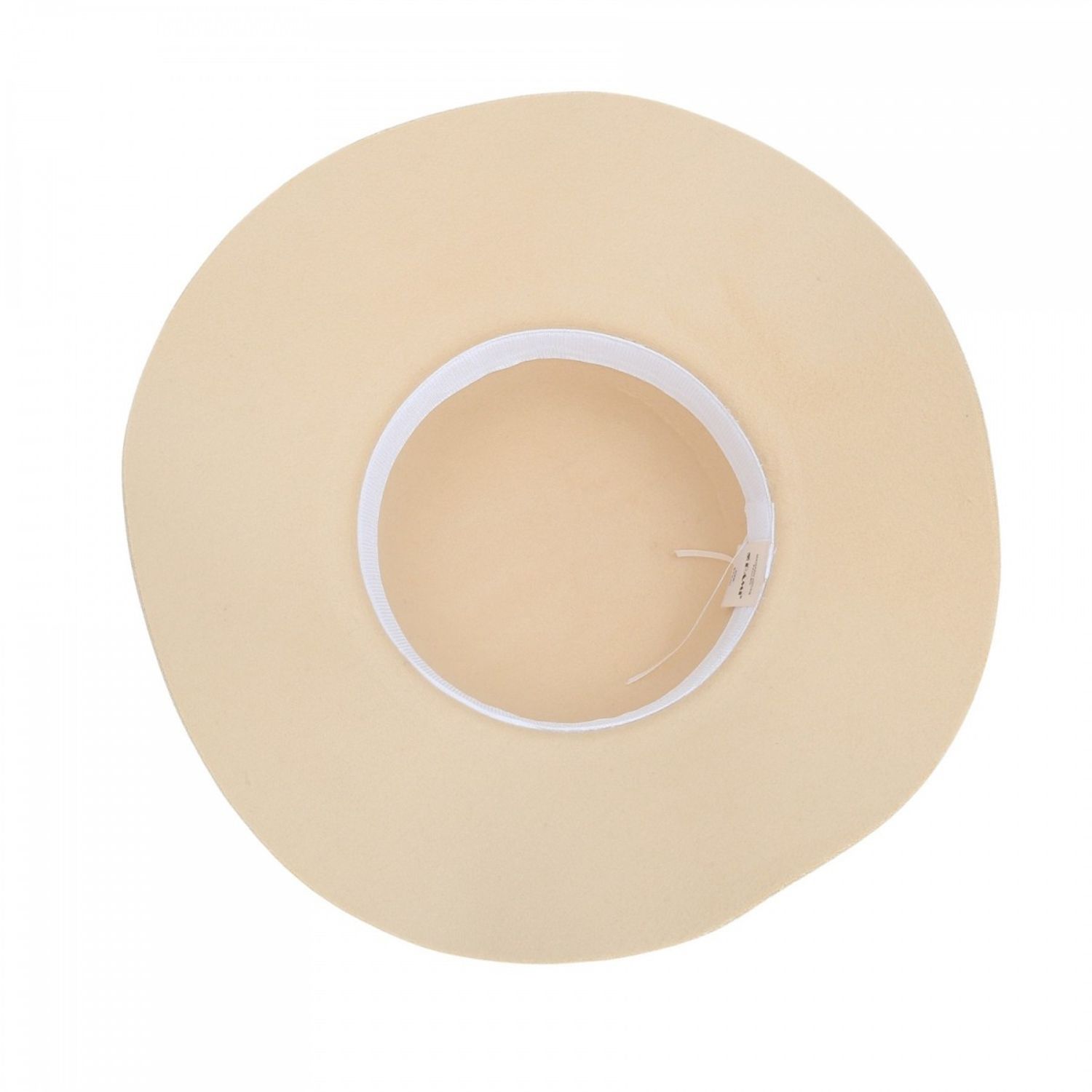 Palarie floppy din stofa, PAMI, PD-0522-62, 57 cm Crem fotografia produsului View 3 L