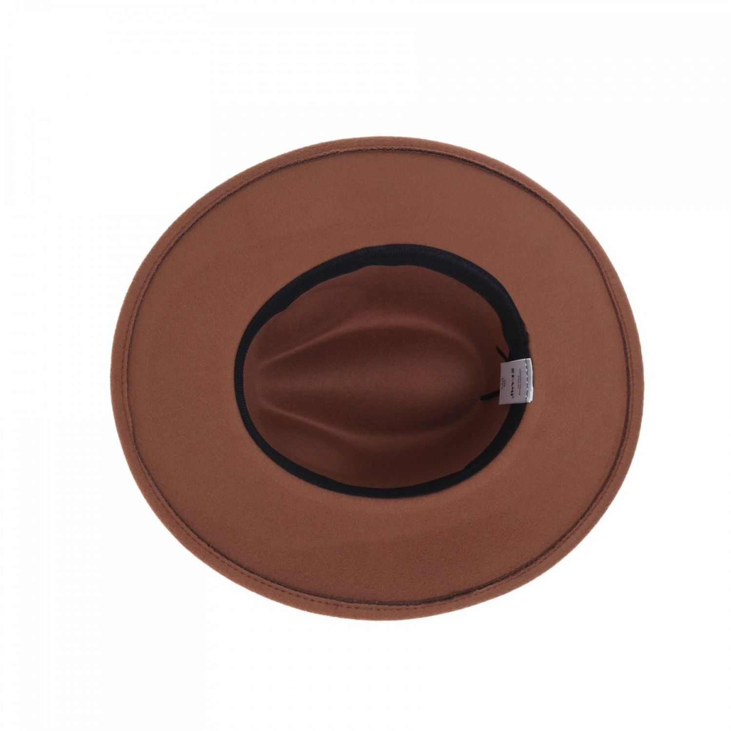 Palarie fedora din stofa, PAMI, PD-0522-49, 57 cm Maro fotografia produsului View 3 L