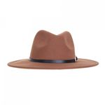 Palarie fedora din stofa, PAMI, PD-0522-49, 57 cm Maro fotografia produsului View 2 S