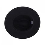 Palarie panama din stofa, PAMI, PD-0522-47, 58 cm Negru fotografia produsului View 5 S