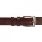 Curea din piele pentru barbati, PAMI,CRB-0922-164-Grena, 95 cm fotografia produsului View 3 S
