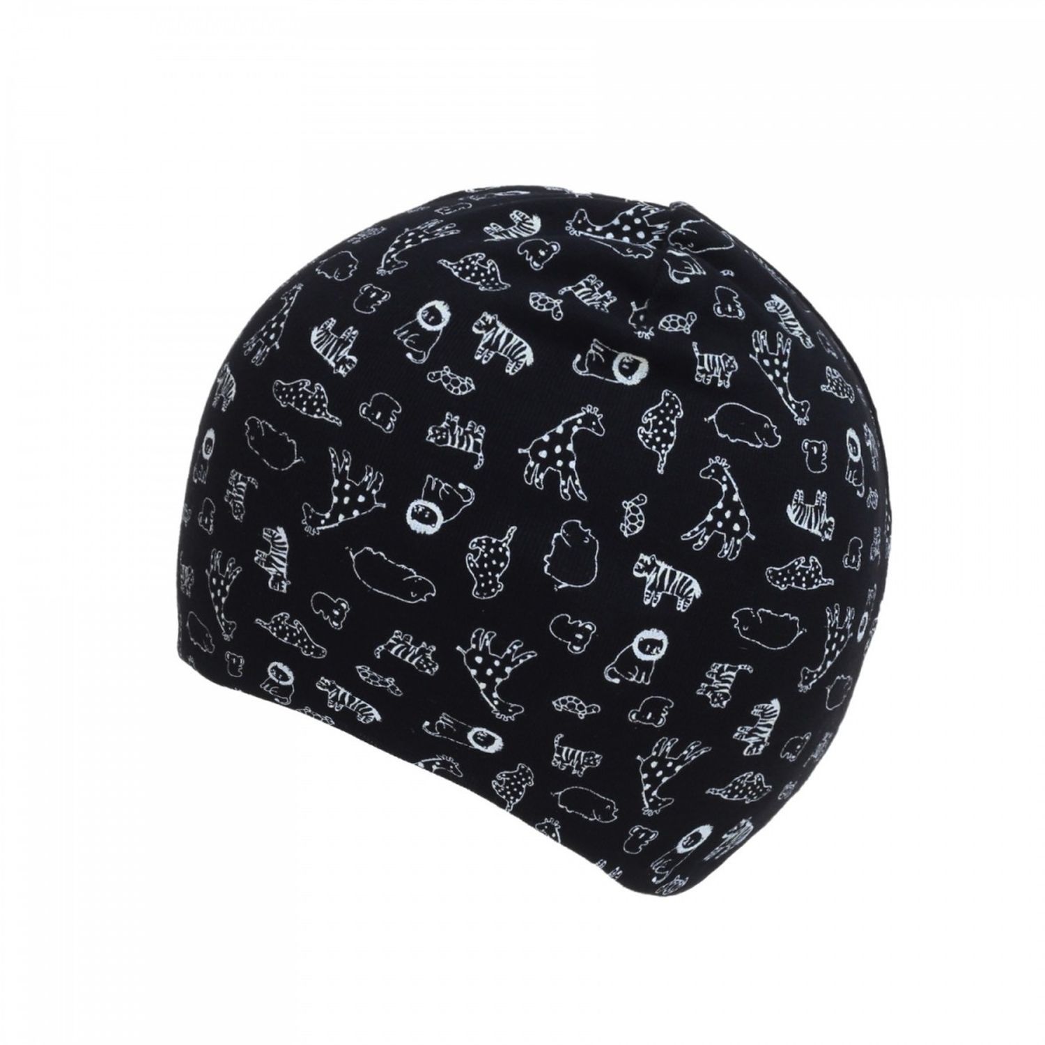 Fes pentru baieti, PAMI, CBA-1021-287, 50-52 cm Negru fotografia produsului View 4 L