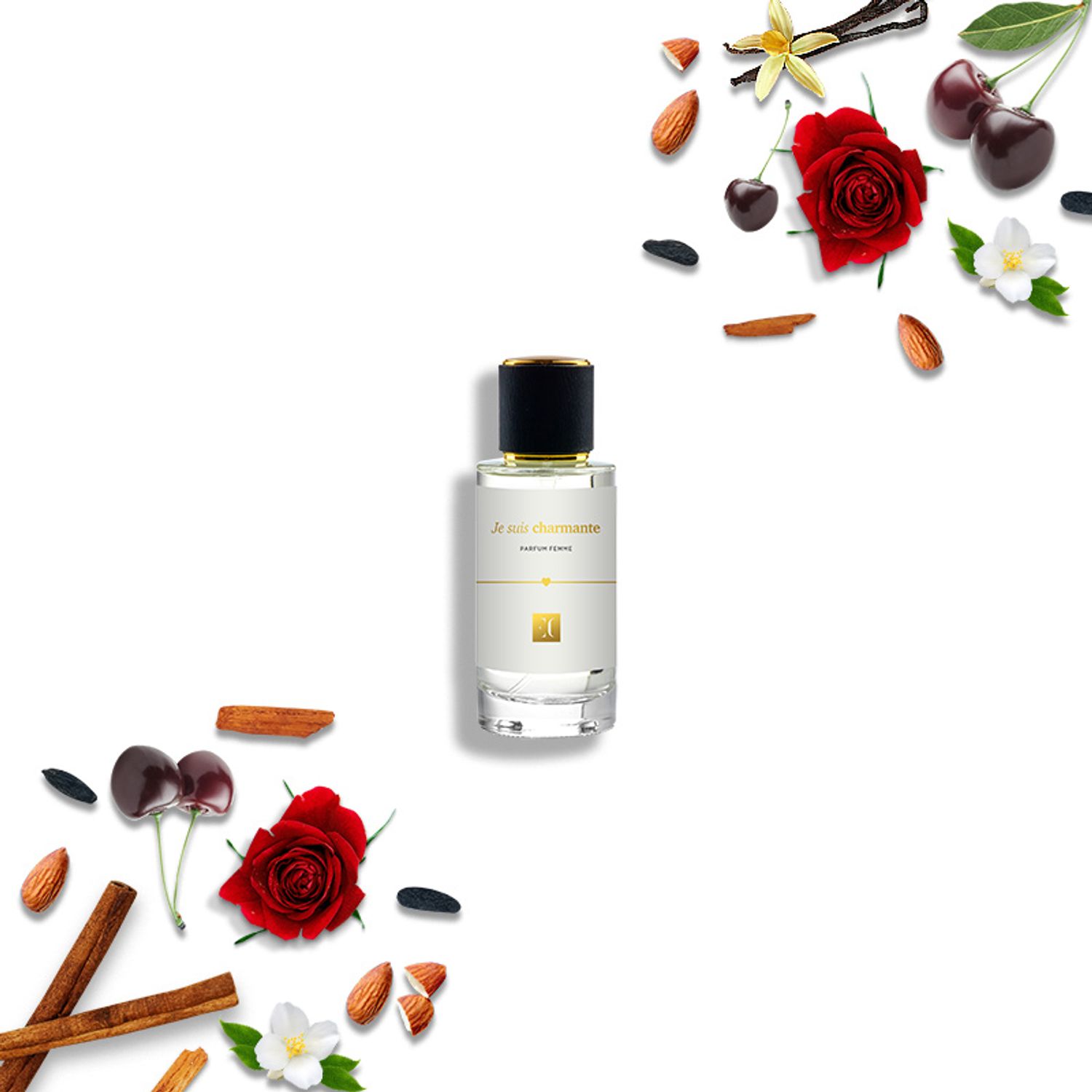 Parfum dama EC 103 Nisa 20% Uleiuri esentiale, Oriental/Floral, 50 ml fotografia produsului View 2 L
