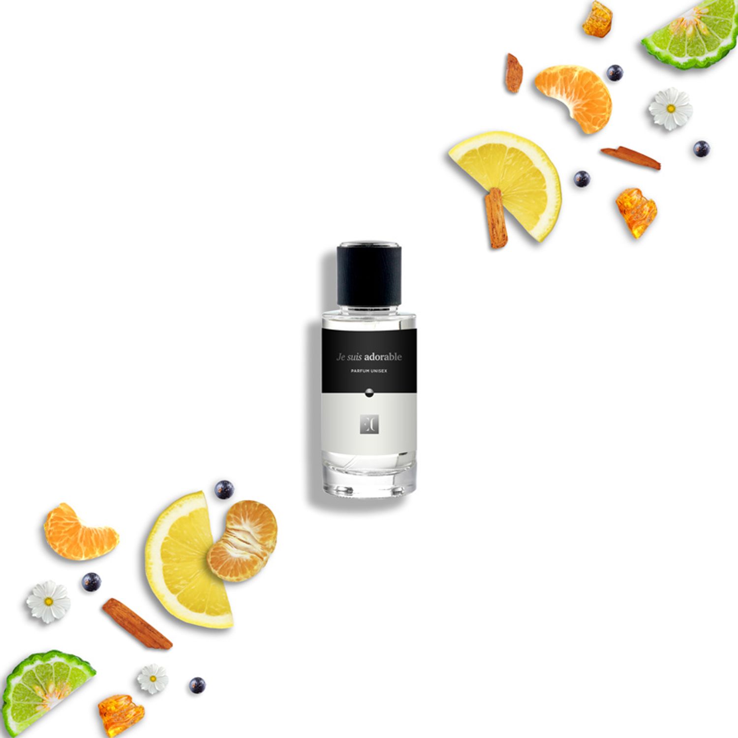 Parfum unisex EC 321 Nisa, 20% Uleiuri esentiale, Citric/Ambrat 50 ml fotografia produsului View 2 L