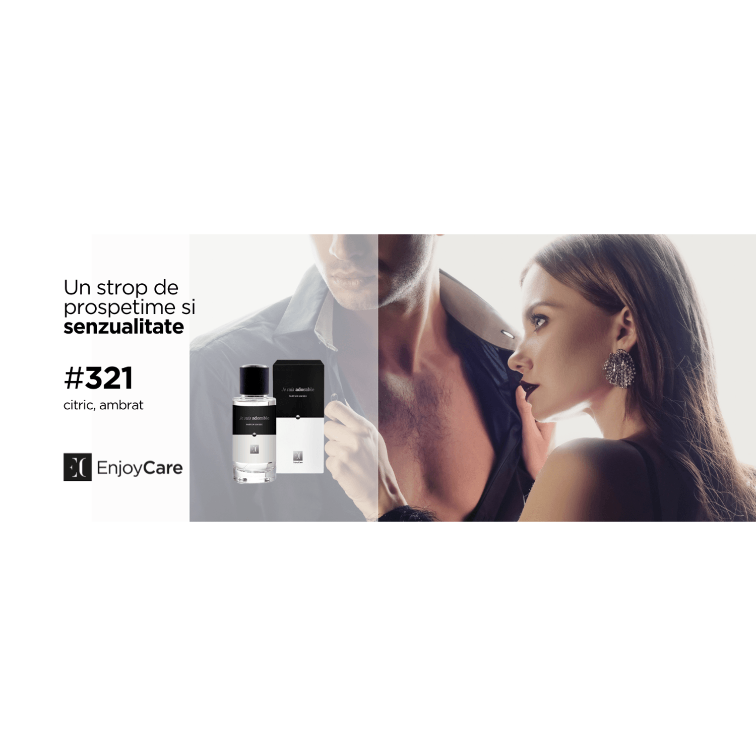 Parfum unisex EC 321 Nisa, 20% Uleiuri esentiale, Citric/Ambrat 50 ml fotografia produsului View 5 L