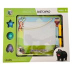 Tabla magnetica educativa cu stampile si sabloane animale fotografia produsului View 3 S