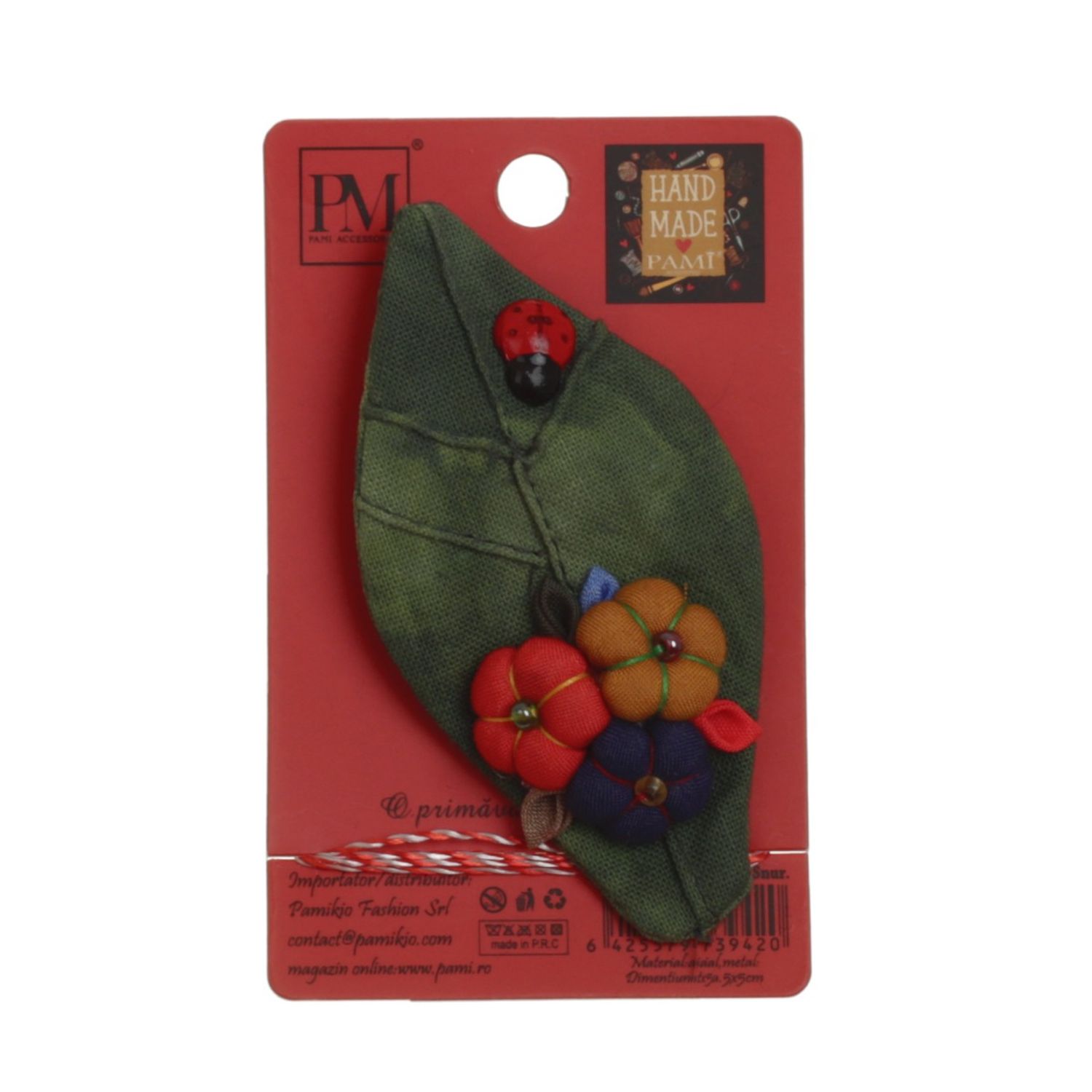 Set 4 martisoare brose handmade, PAMI, MVU-21 fotografia produsului View 5 L