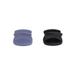 Set 2 clesti de par Dama plastic PAMI, 5cm, AP-D621-448 Bleu fotografia produsului View 4 S