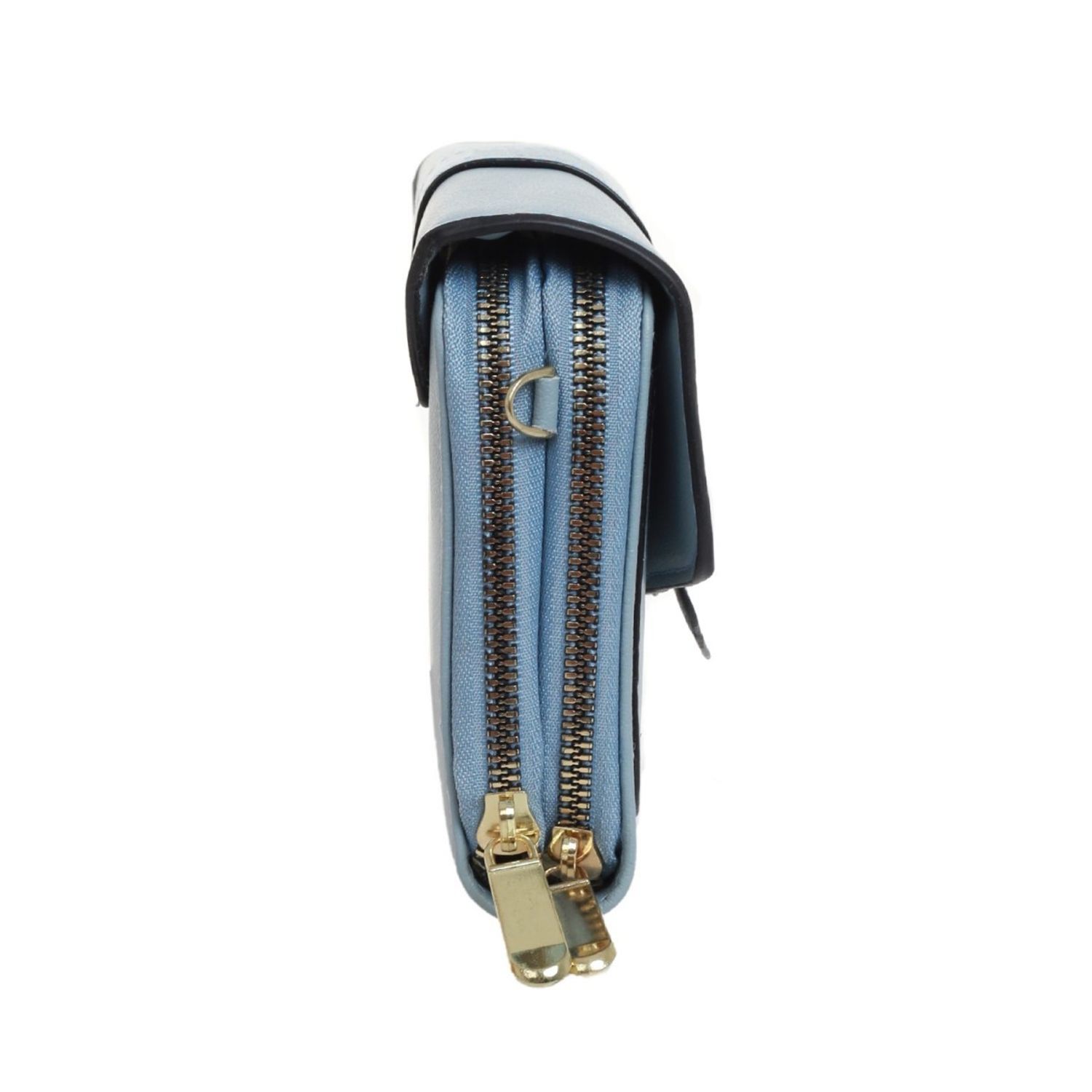 Poseta mini dama PAMI, PD-1221-370, 19x13x5cm Bleu fotografia produsului View 3 L
