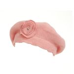 Caciula de dama stil bereta Pami CDB-04 Roz Pal fotografia produsului