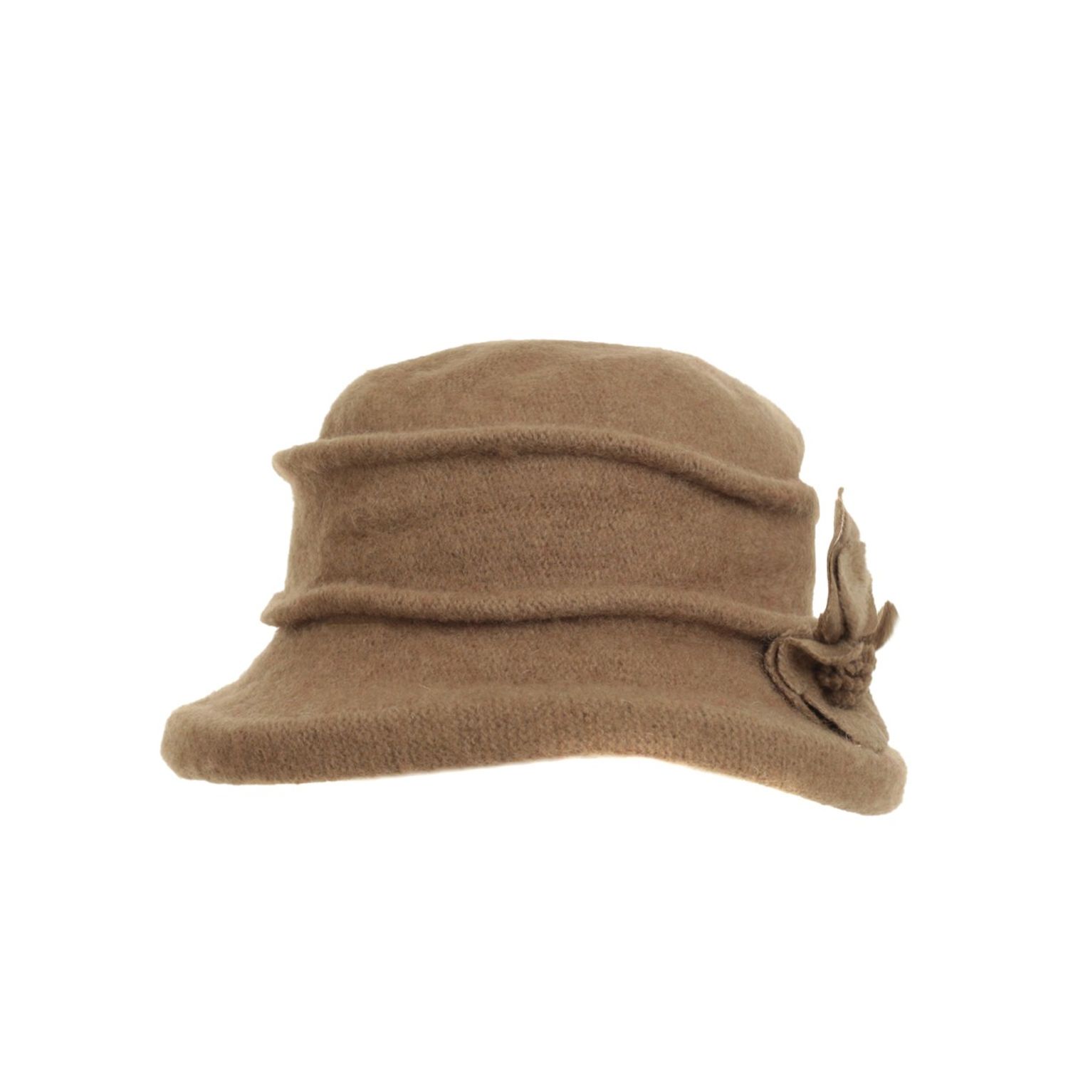 Caciula de dama tip palarie Pami D17-613 Beige fotografia produsului View 3 L