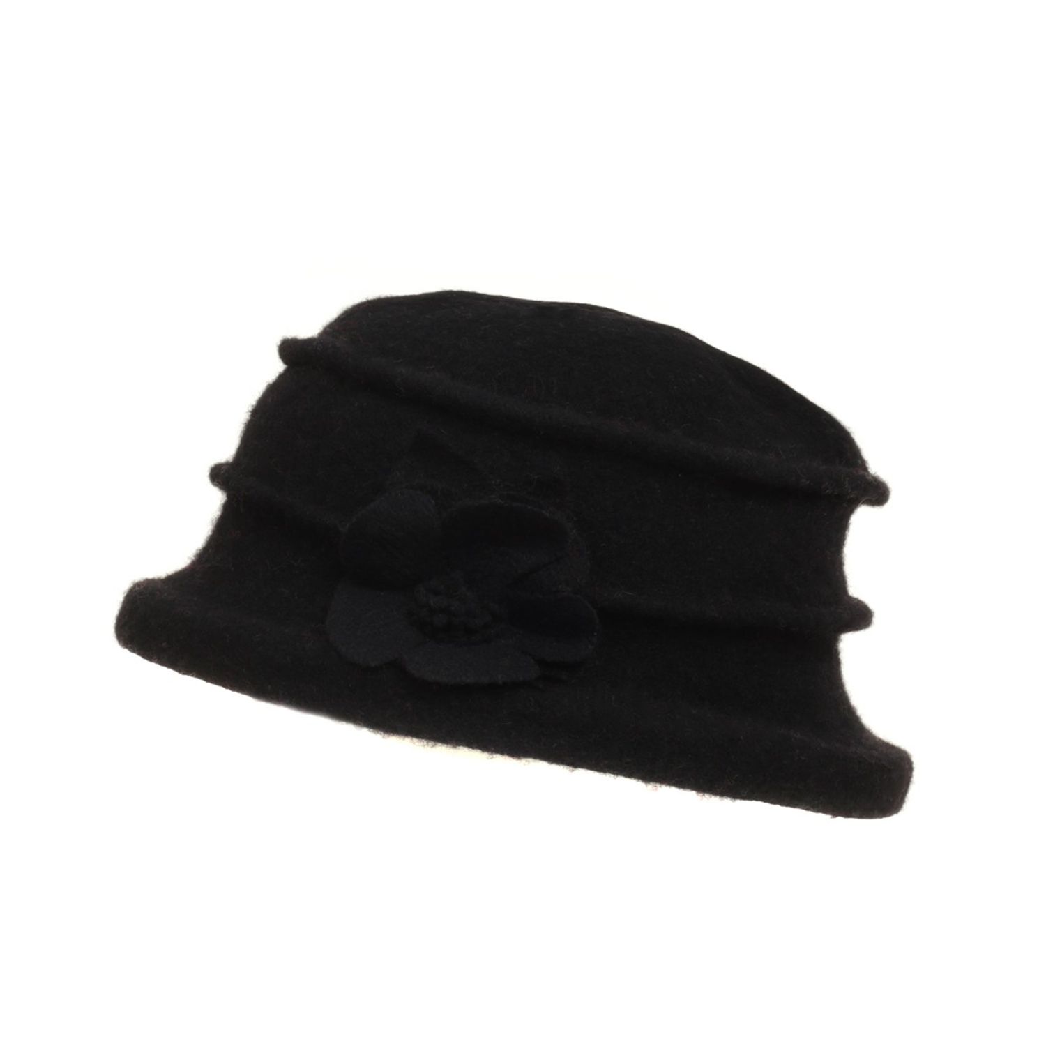 Caciula de dama tip palarie Pami D17-613 Negru fotografia produsului
