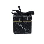 Set 2 cutii cadou PAMI, BX-621-337L, 22x22x22 cm, Alb / Negru fotografia produsului View 5 S