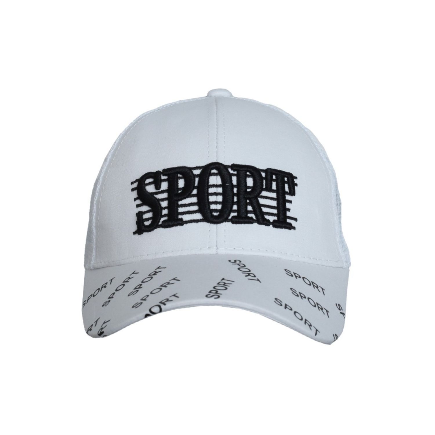 Sapca baiat sport PAMI, SBA-1021-355, 54cm Alb fotografia produsului View 3 L
