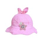 Palarie bebe cu dungi PAMI, PBB-1221-153, 46 cm Ciclam fotografia produsului View 2 S