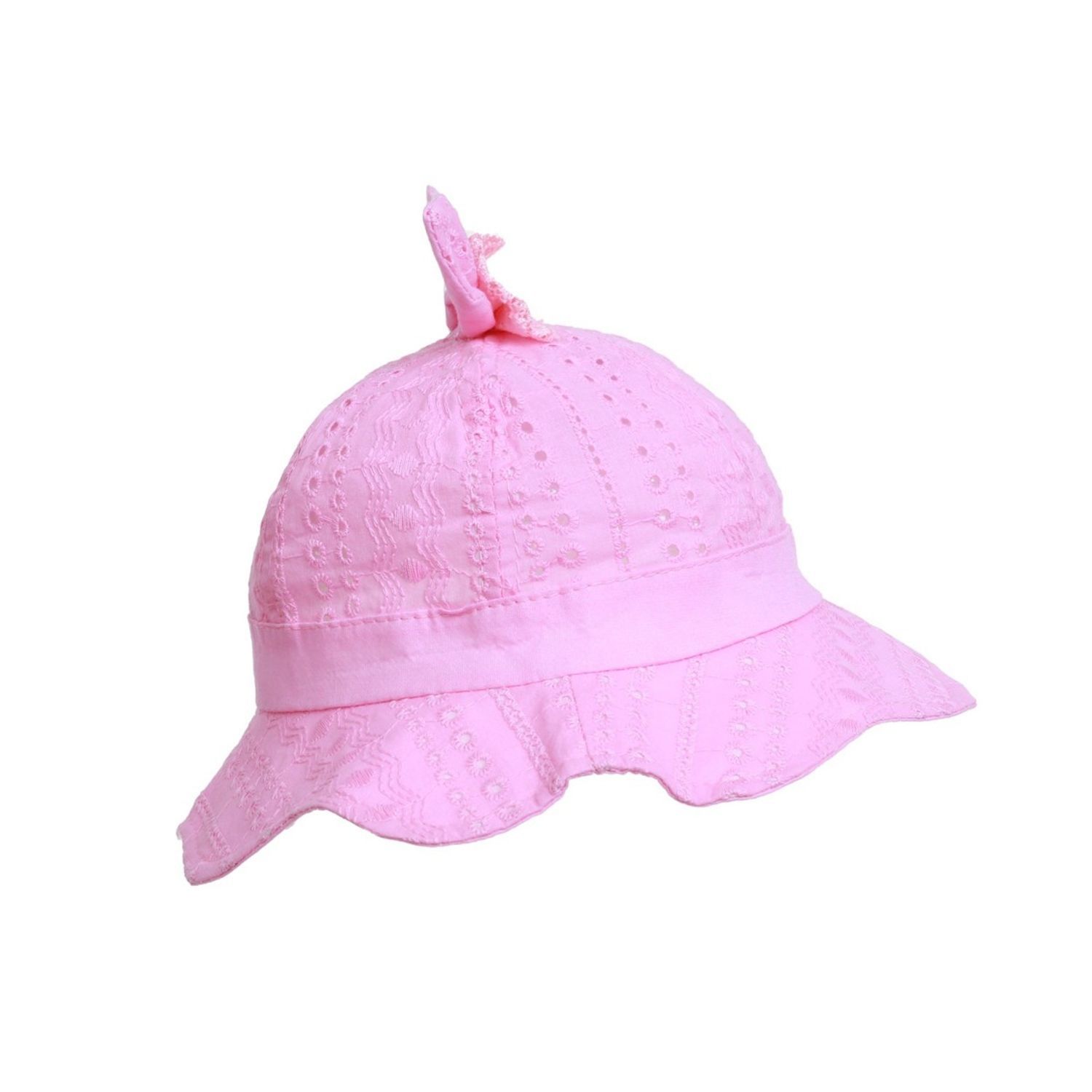 Palarie bebe cu dungi PAMI, PBB-1221-153, 46 cm Ciclam fotografia produsului View 5 L