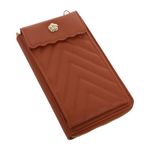 Poseta mini pentru telefon PAMI, PD-1221-376 Camel fotografia produsului View 5 S