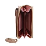 Poseta mini pentru telefon PAMI, PD-1221-378 Bej fotografia produsului View 3 S