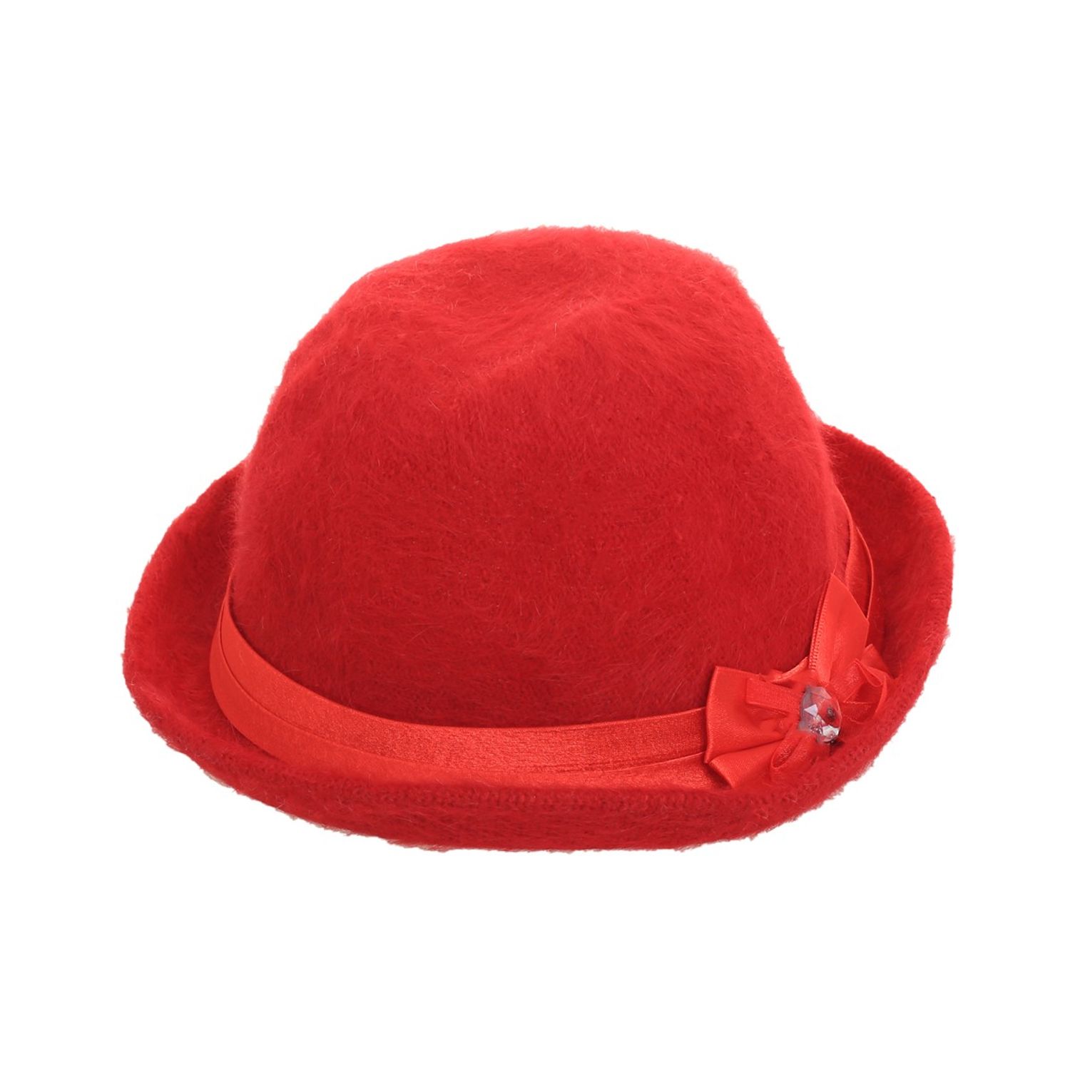Palarie eleganta pentru fetite, Pami, PC-1022-01 Rosu fotografia produsului View 3 L